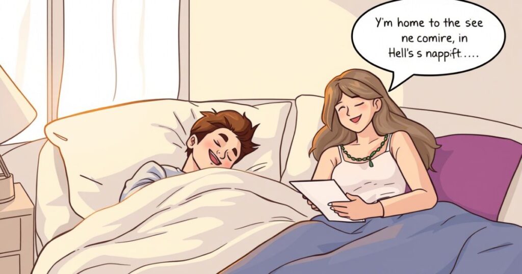 Funny Thank You Messages (Jokes about the Man Who Sleeps All the Time)