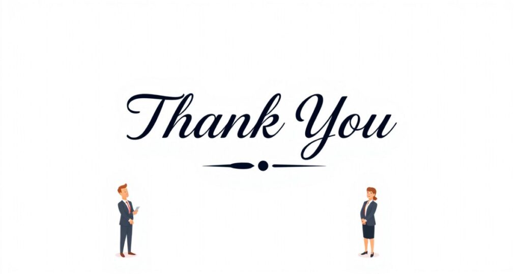How to Write a Professional Thank You Message