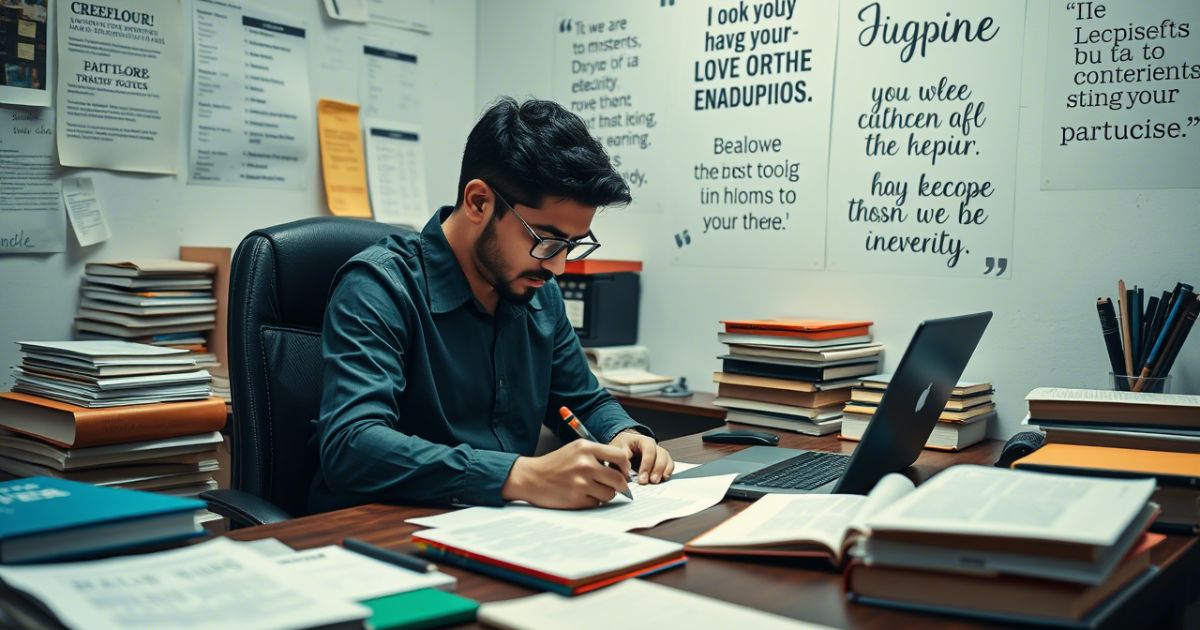 Messages Highlighting Dedication and Hard Work