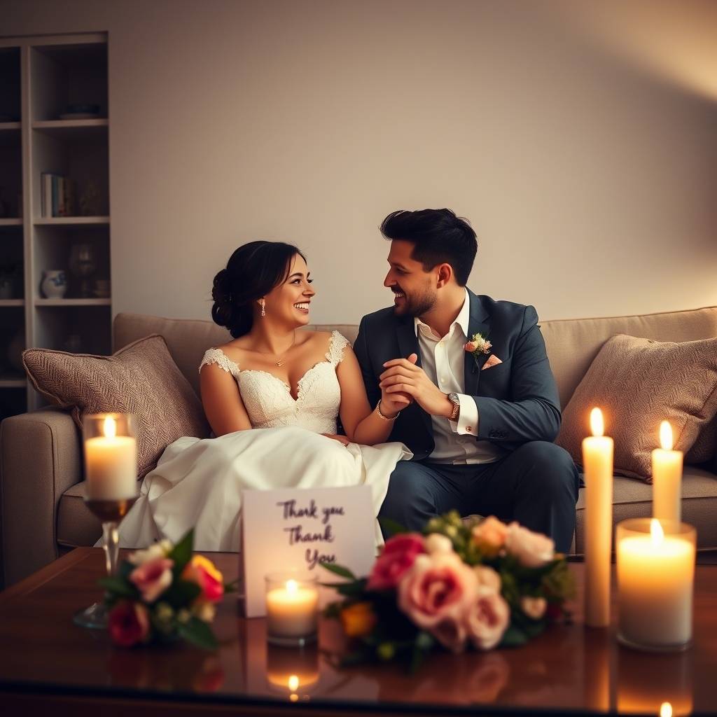 Sweet Appreciation Message After Wedding