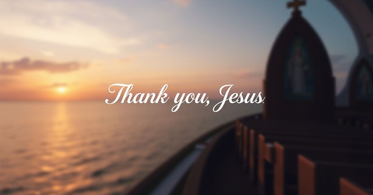 Thank you Jesus quotes