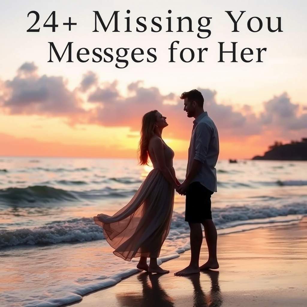 24+ Missing You Messages for Her