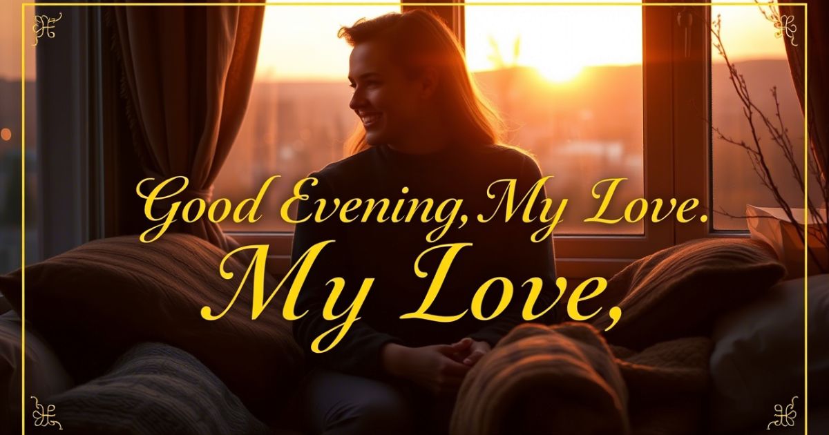 Good Evening Messages for My Love