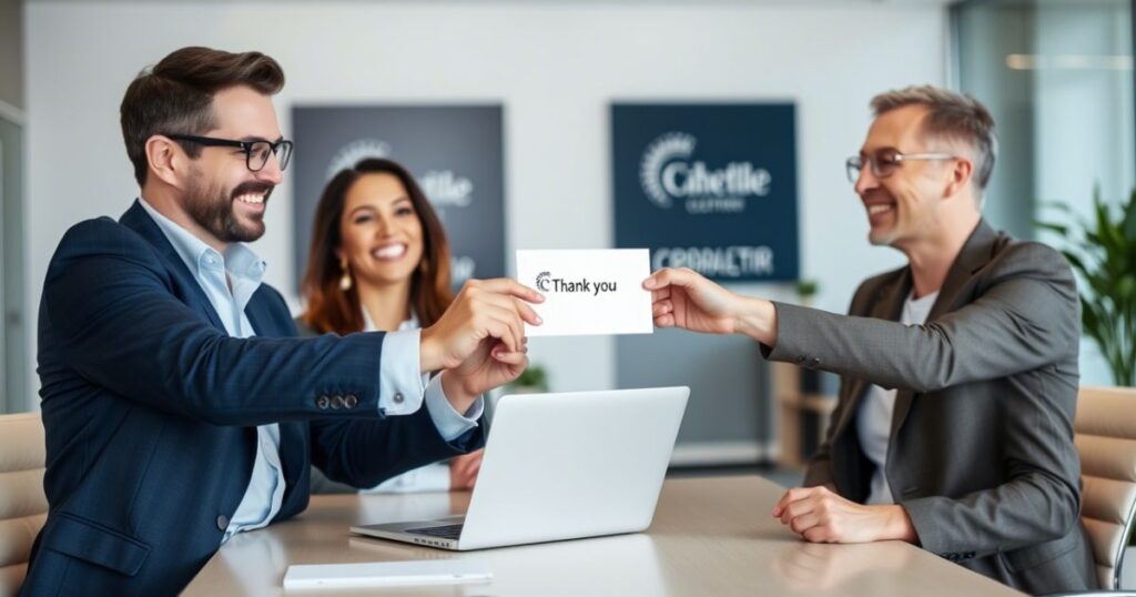 Professional Thank You Messages for Clients and Customers