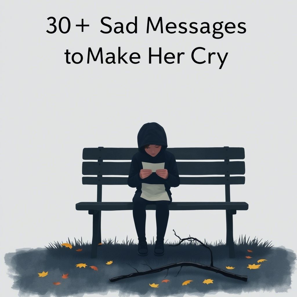 Sad Messages to Make Her Cry