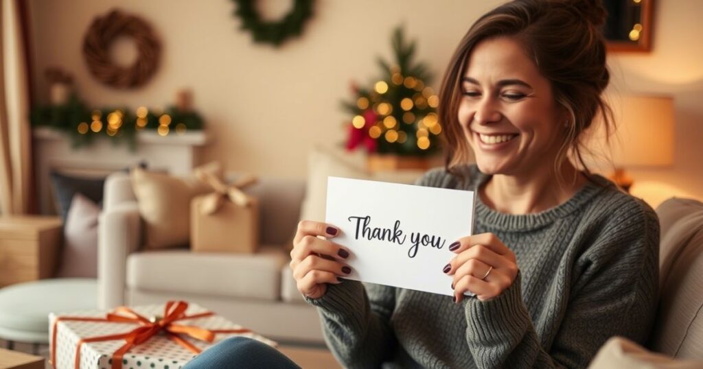 Thank You Message for Gifts Received