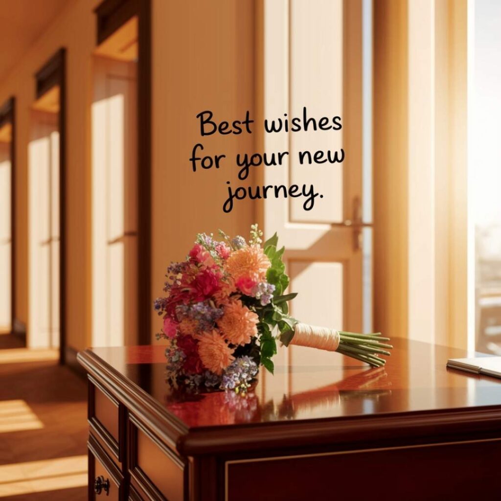 Best Wishes for New Journey in Job