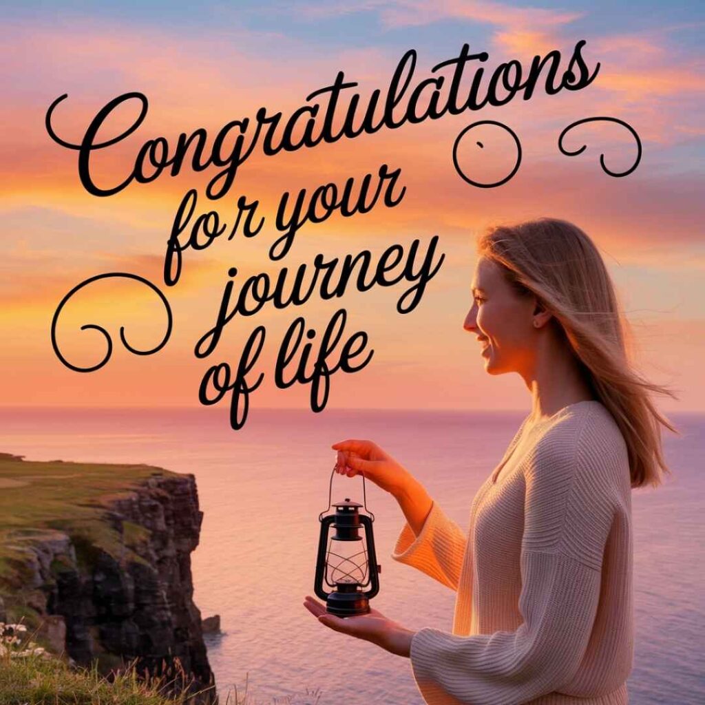 Congratulations for Your New Journey of Life