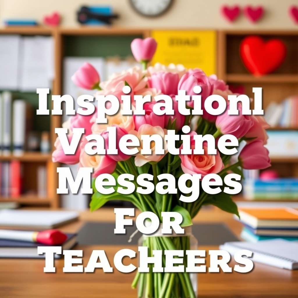 Inspirational Valentine Messages for Teachers