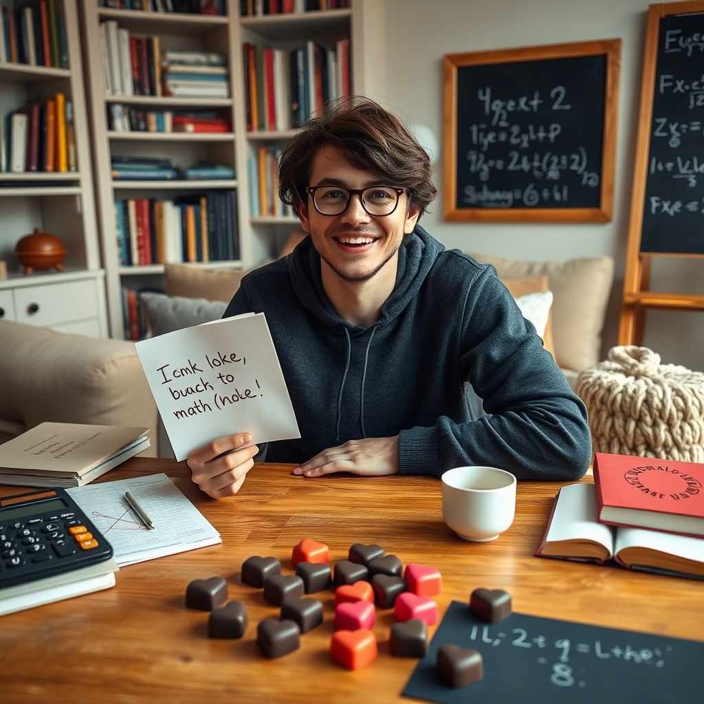 Jokes About Spending Valentine with Math and Chocolate