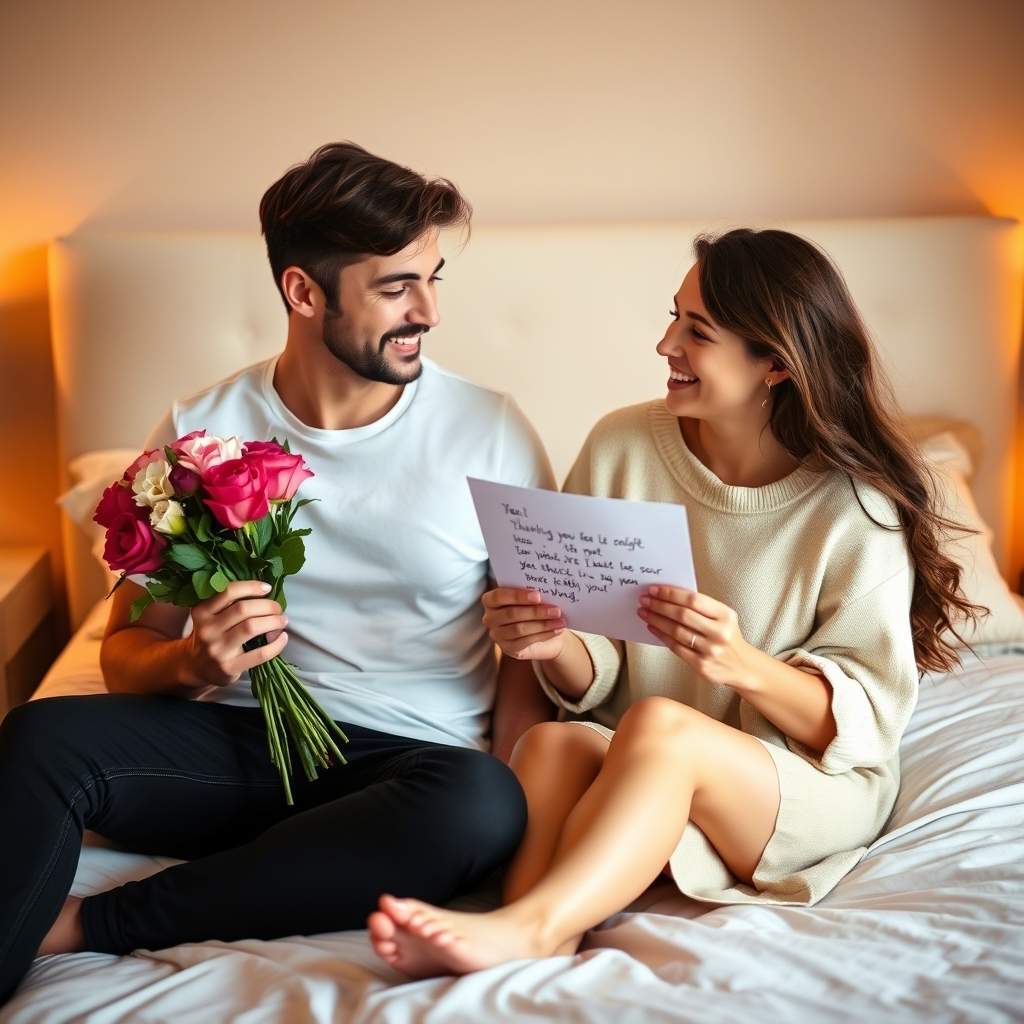 Romantic Thank You Messages for Boyfriend