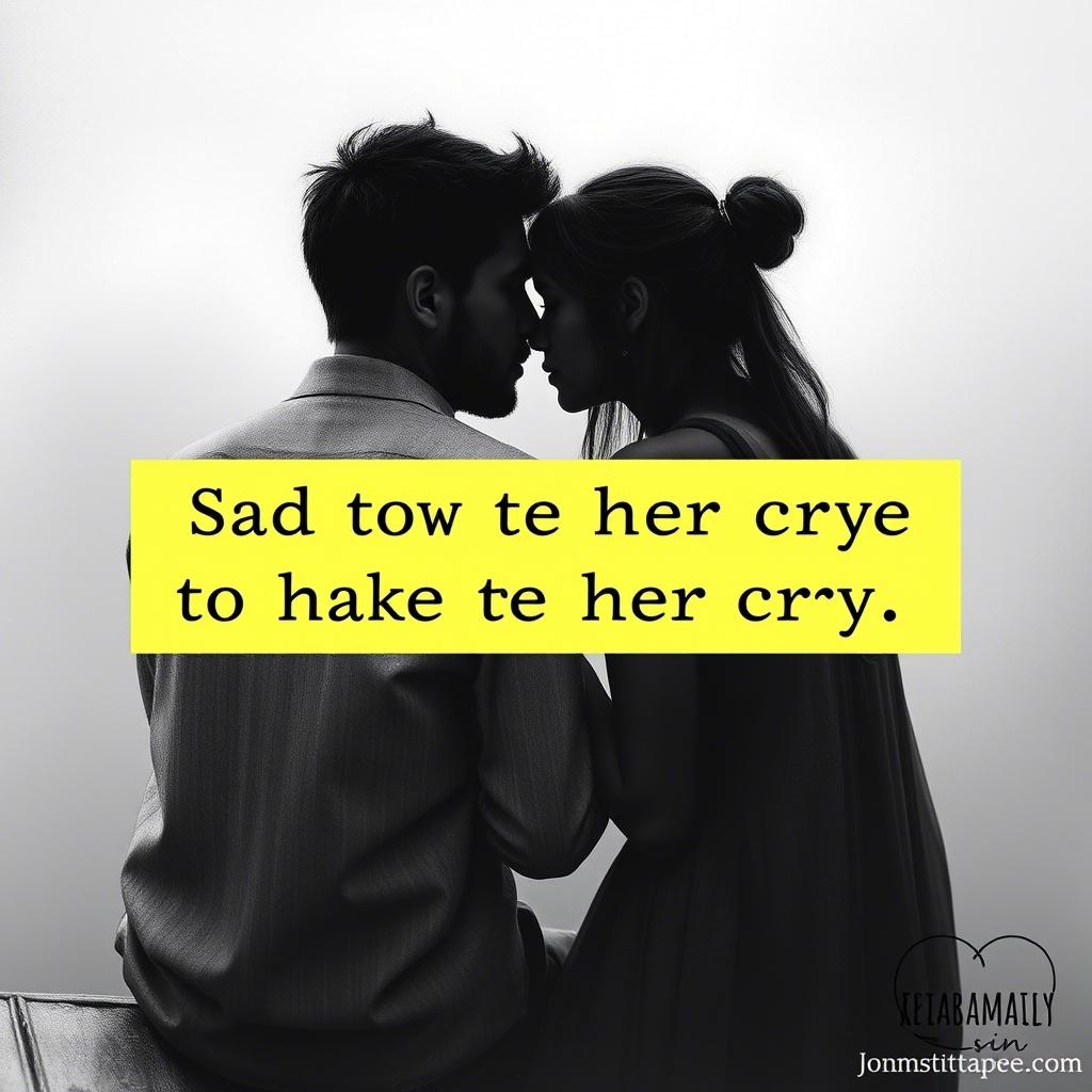 Sad Love Messages to Make Her Cry