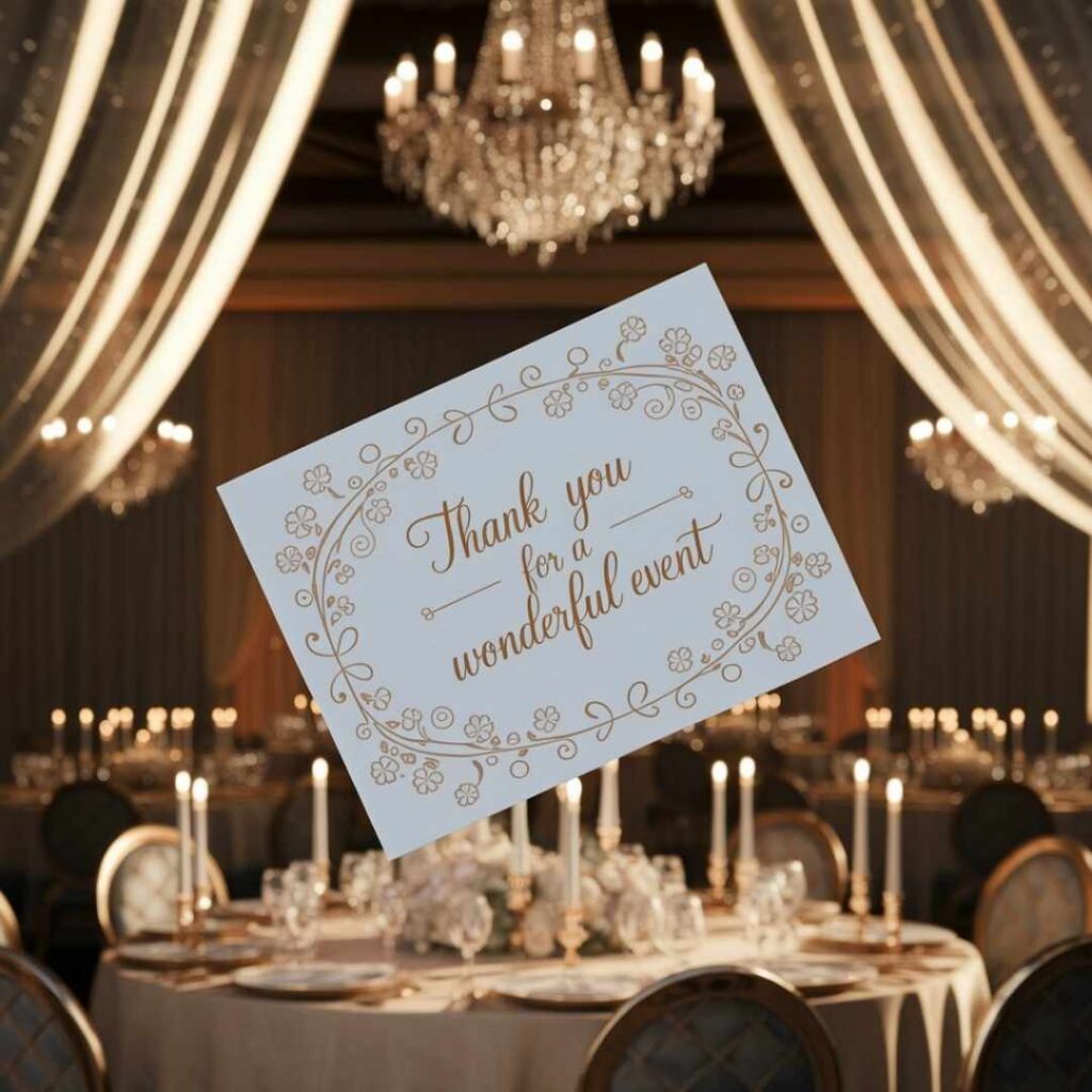 60 Thank You Messages For A Wonderful Event