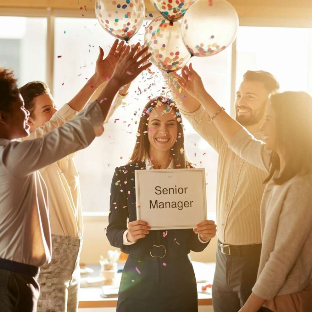 Congratulations Messages for Promotion to a Senior
