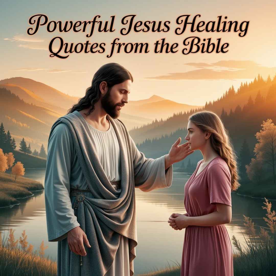 Jesus Healing Quotes from the Bible