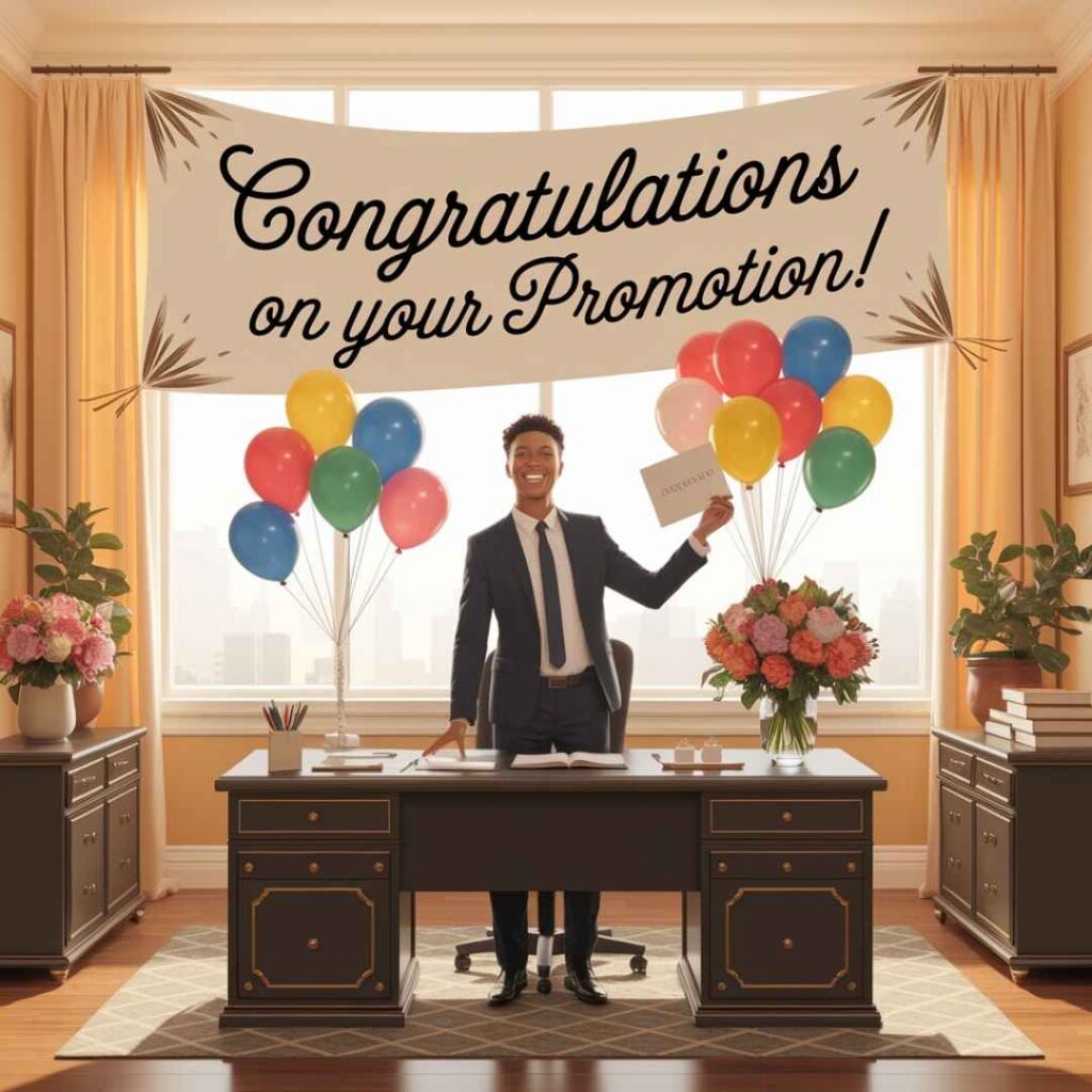 Promotion Congratulations Message to a Boss