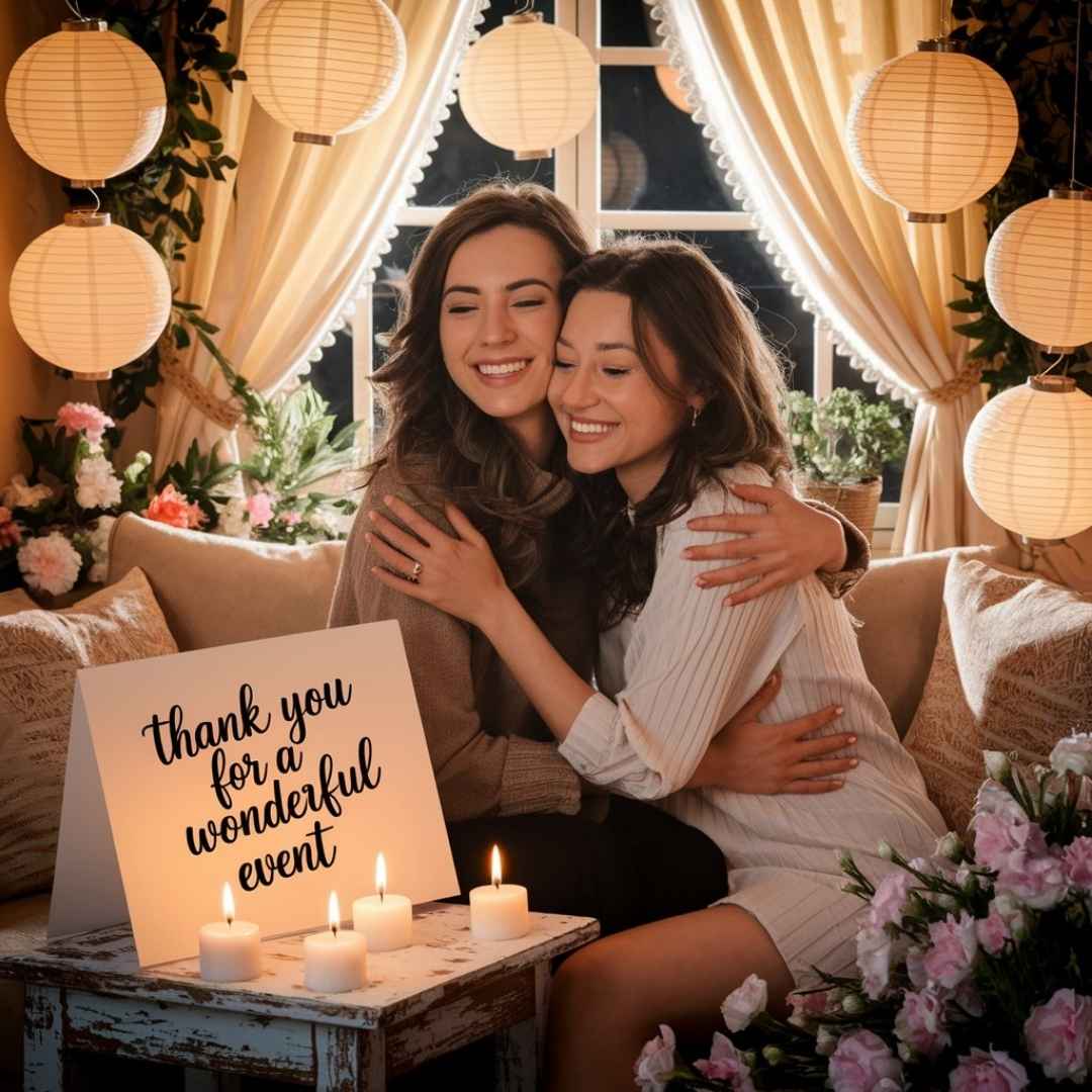 Thank You for a Wonderful Event