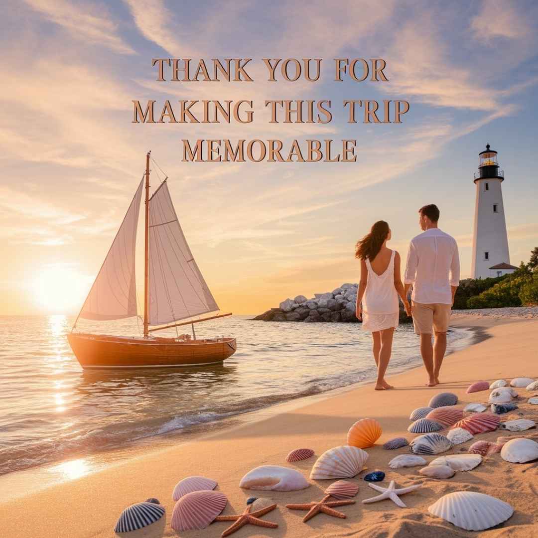 Thank You for Making This Trip Memorable